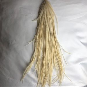 Hand made Ostrich Feather Earring